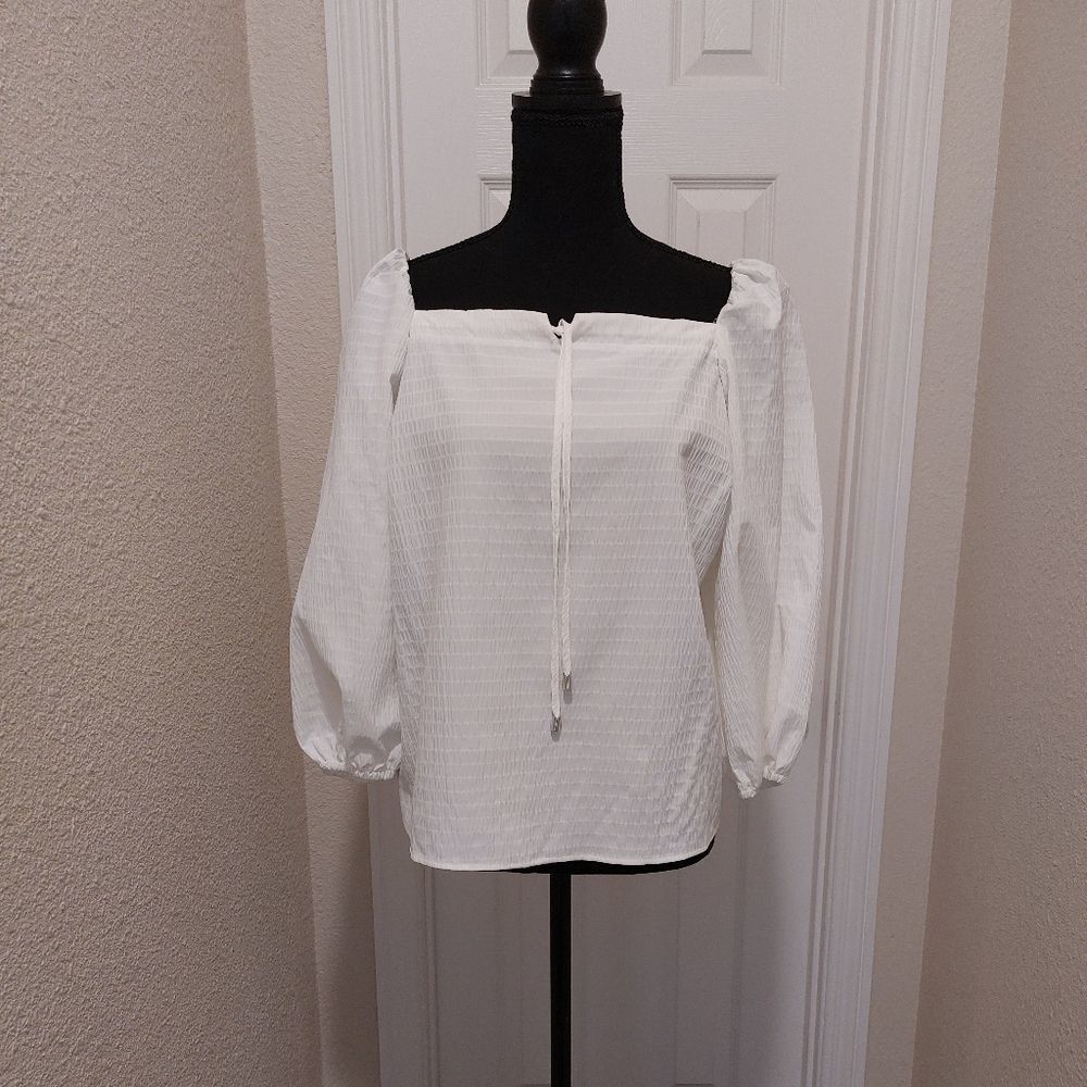 Elizabeth and James White Blouse szS